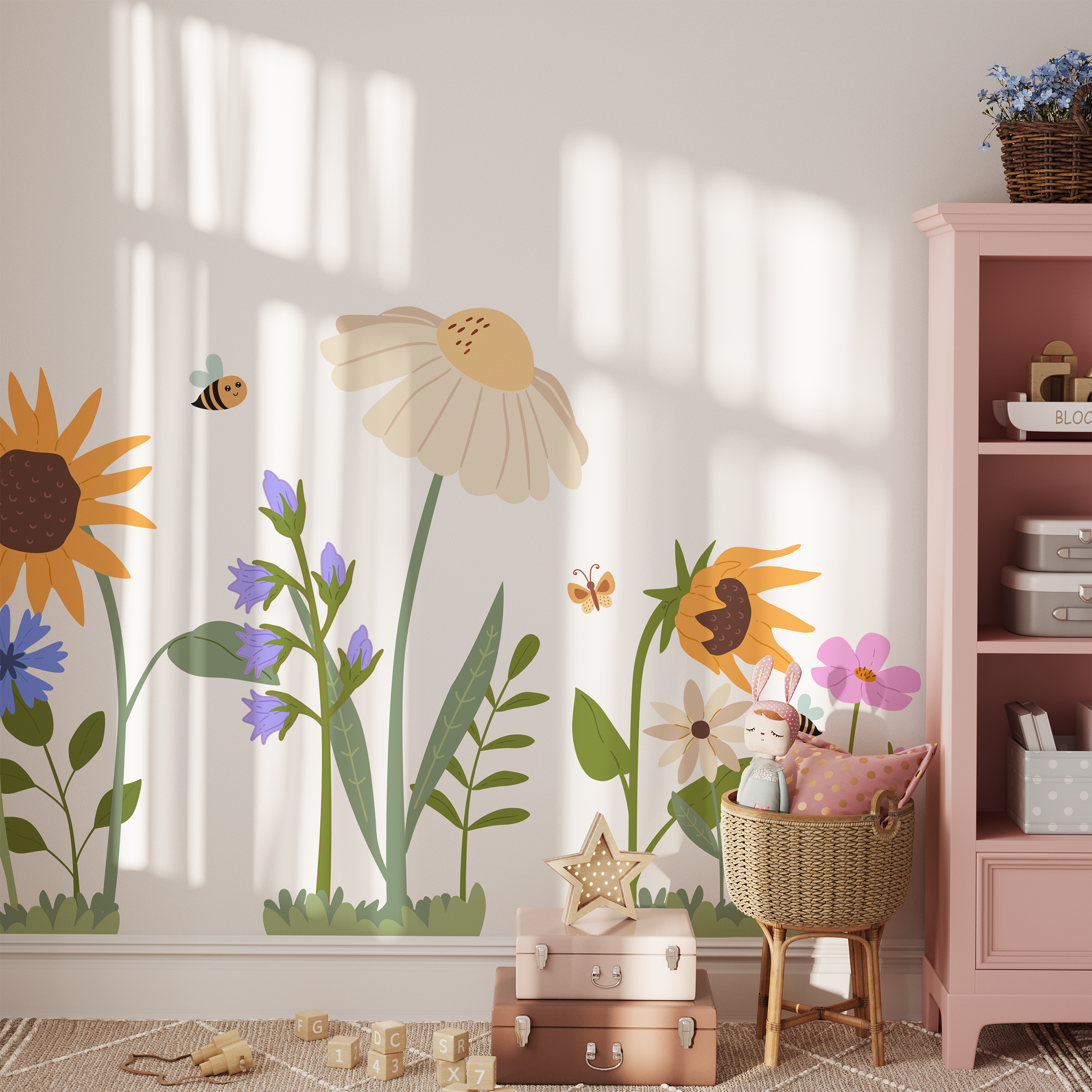 How to Apply Your Large Flower Sticker Set