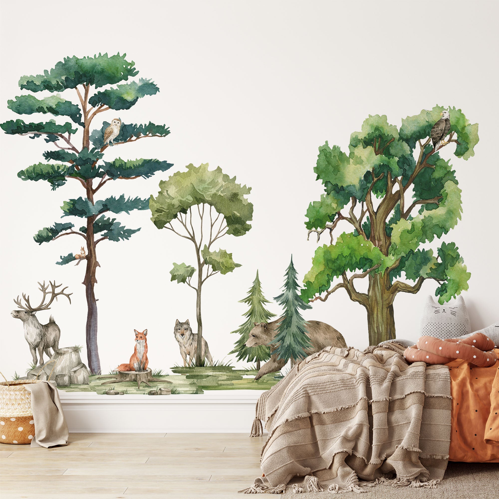 Woodland Stickers - Innate Graphics