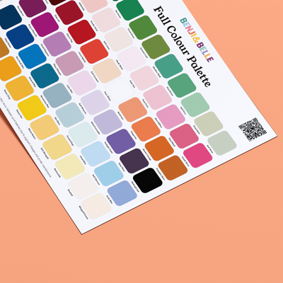 Benji Color Wallpaper Colour Sample – Benji & Belle